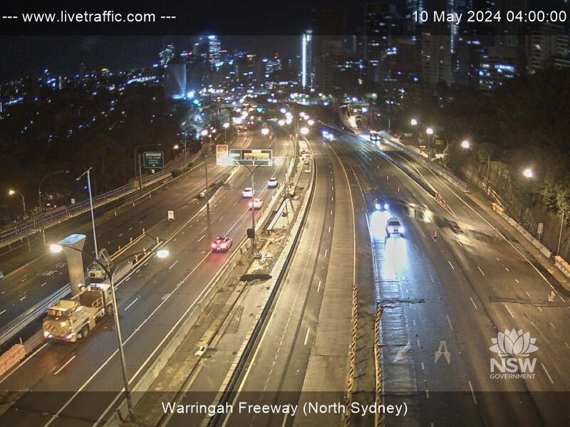Live Sydney Warringah Freeway